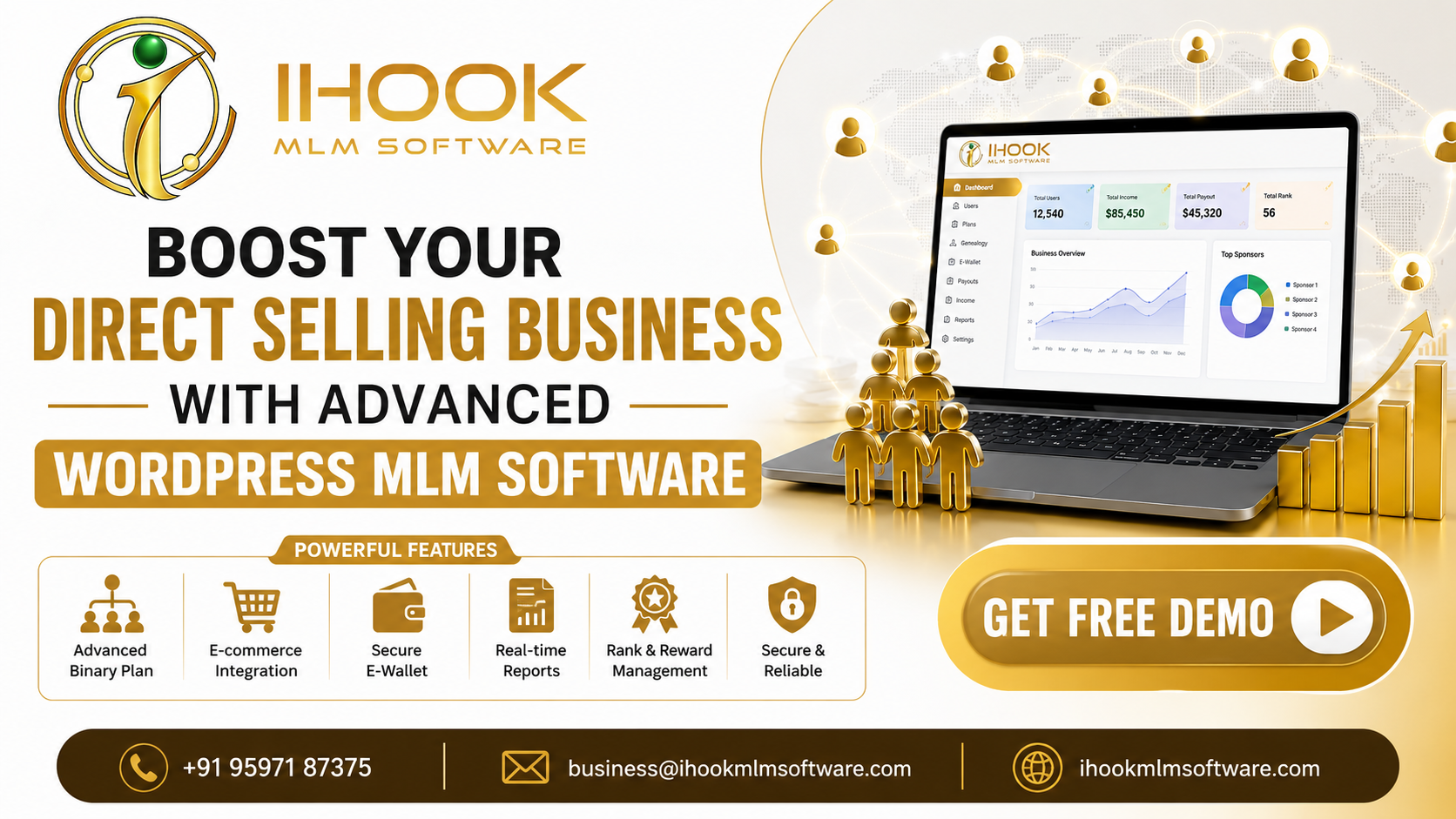 Boost Your Direct Selling Business with Advanced WordPress MLM Software 
